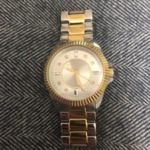 Juicy Couture Silver and Gold Wrist Watch